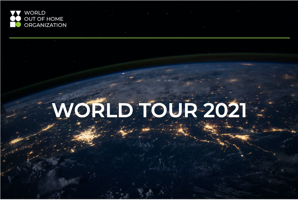 World Out of Home Organization firms-up on 2021 World Tour plans